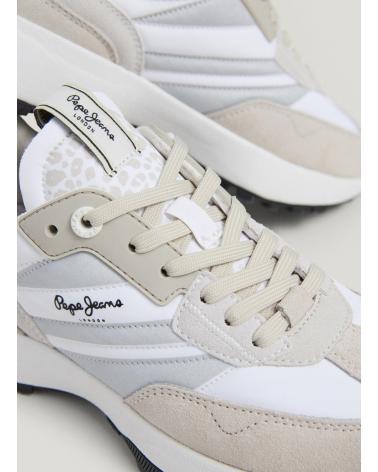 Sportivo per Donna PEPE JEANS ZAPATILLAS LUCKY TOP BLANCO