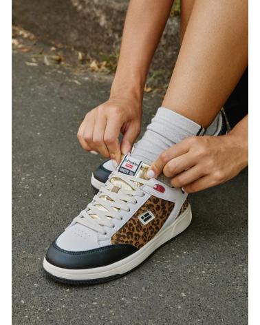 Esportes  de Mulher D FRANKLIN COURT V2 TENNIS BASIC LEOPARDO