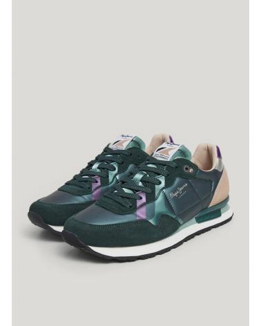 Sportivo per Donna PEPE JEANS BRIT PRINTS VERDE