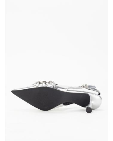 Ballerinas für Damen KESLEM ZAPATO M4695 PLATA