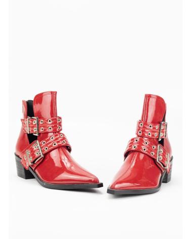Botines de Mujer KESLEM BOTIN M4715 ROJO