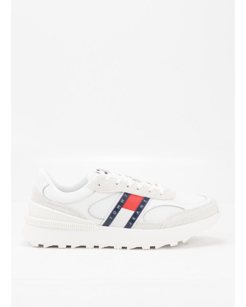 Deportivas-De-Hombre-TOMMY-HILFIGER-ZAPATILLAS-TJM-TECHNICAL-RUNNER-ESS-BLANCO