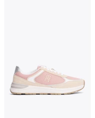Sportivo per Donna TOMMY HILFIGER ZAPATILLAS CASUAL FASHION RUNNER MIX BEIGE