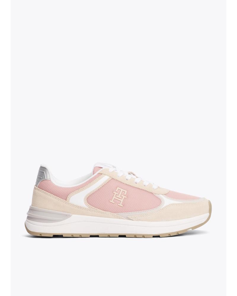 Sportivo per Donna TOMMY HILFIGER ZAPATILLAS CASUAL FASHION RUNNER MIX BEIGE