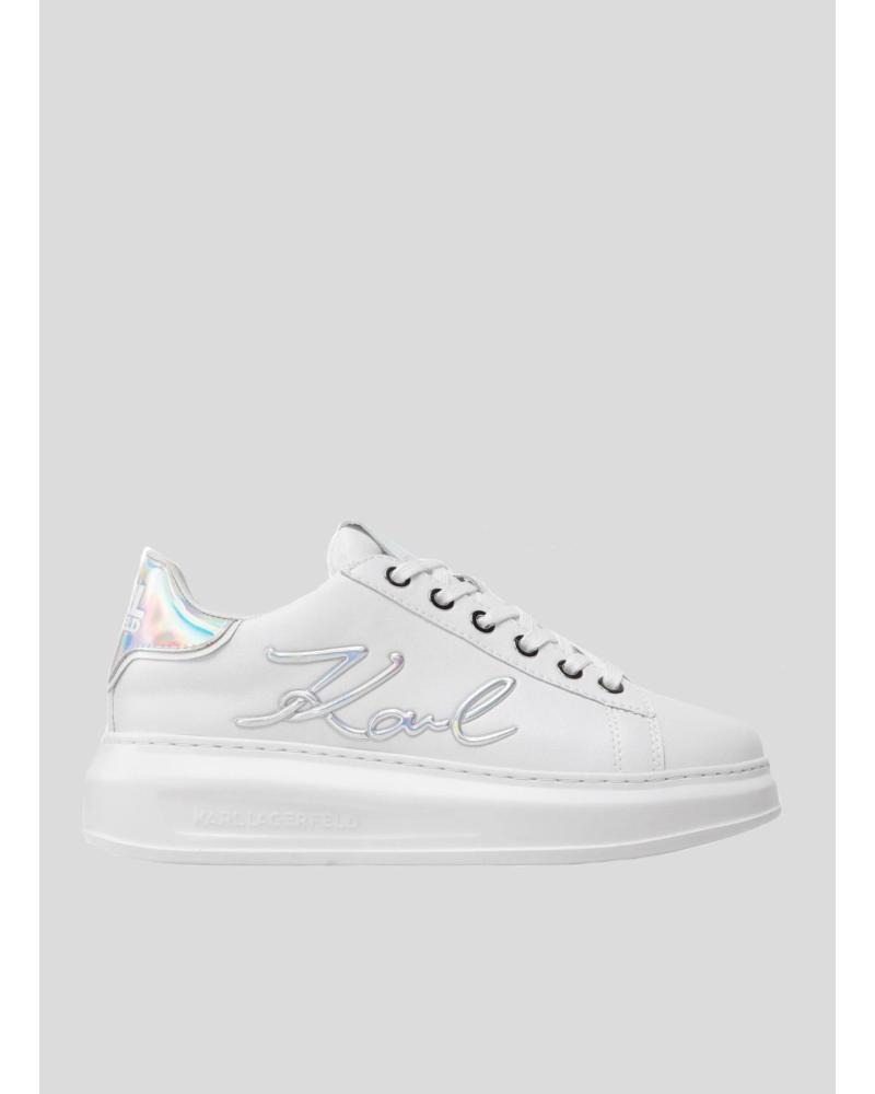 Sneaker für Damen KARL LAGERFELD ZAPATILLAS KAPRI SIGNIA LACE LTHR BLANCO