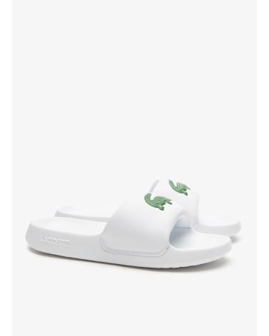 Tongs pour Femme LACOSTE CHANCLAS SERVE SLIDE 1 0 BLANCO