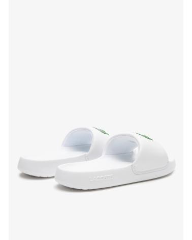 Tongs pour Femme LACOSTE CHANCLAS SERVE SLIDE 1 0 BLANCO