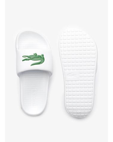 Tongs pour Femme LACOSTE CHANCLAS SERVE SLIDE 1 0 BLANCO