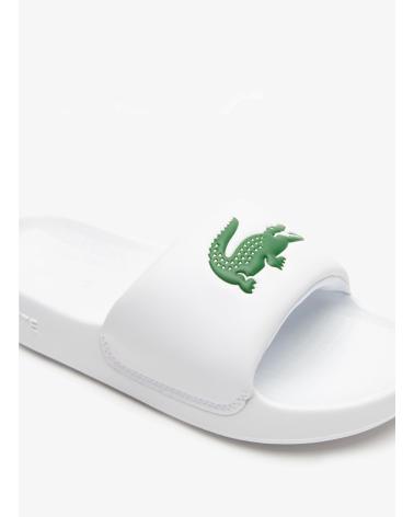 Tongs pour Femme LACOSTE CHANCLAS SERVE SLIDE 1 0 BLANCO