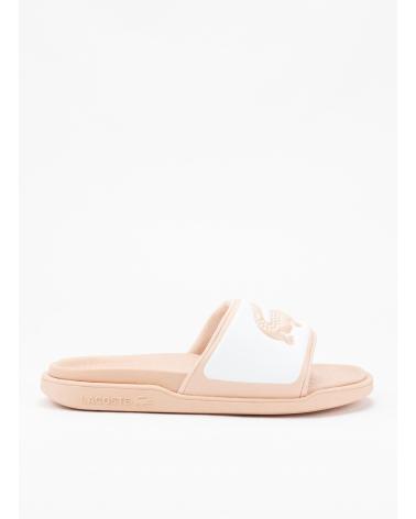 Zehansandalen für Damen LACOSTE CHANCLAS LAOSTE SERVE SLIDE DUAL ROSA