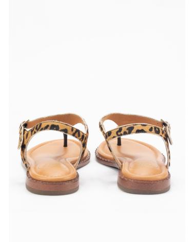Sandales pour Femme THE HAPPY MONK MENORCA-001 LEOPARDO