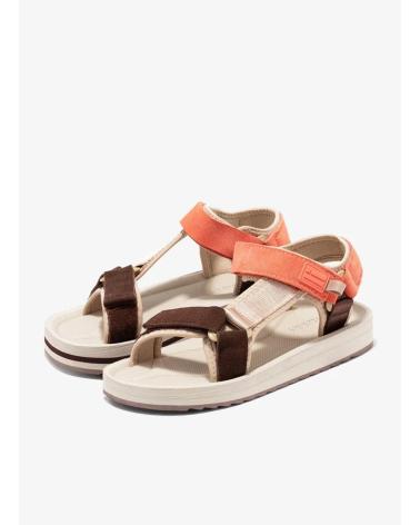 Sandales pour Femme D FRANKLIN FOREST HIGH STRIPS MARRON