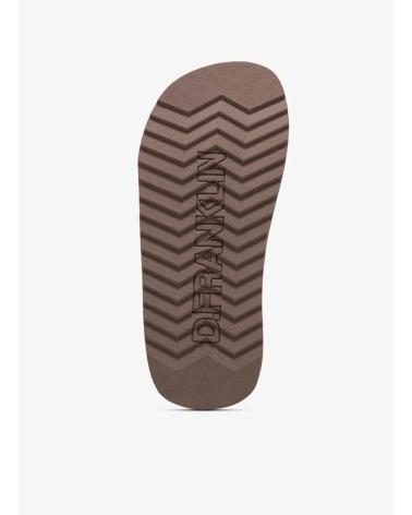 Sandales pour Femme D FRANKLIN FOREST HIGH STRIPS MARRON