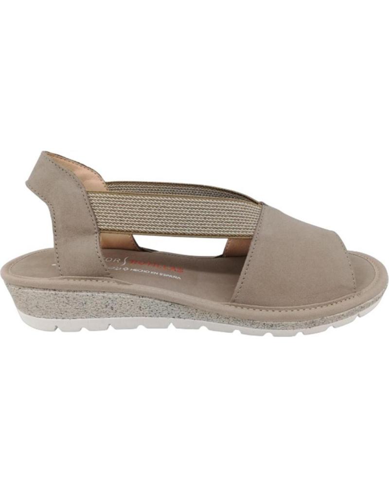 Sandales pour Femme D`CUTILLAS 35413 TAUPE