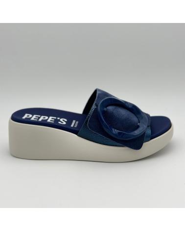Sandálias de Mulher PEPE MENARGUES MUJER SANDALIAS ZUECO HEBILLA 10564 CIERVO STAR SERRAJE MARI AZUL