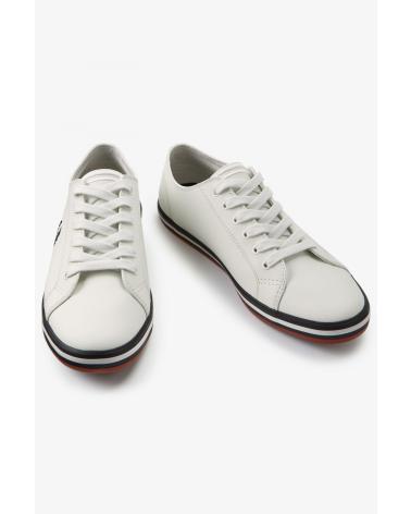 Sneaker für Herren FRED PERRY KINGSTON LEATHER B7163 172 PORCELAIN - 41 BEIGE WHITE