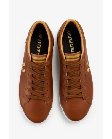Deportivas de Hombre FRED PERRY BASELINE LEATHER B4330 TAN - 40 BROWN