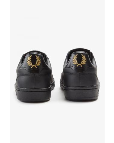 Deportivas de Hombre FRED PERRY B721 B4290 LEATHER TAB - 40 BLACK