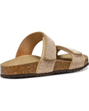 Sandales pour Femme GEOX SANDALIA DOBLE VELCRO DE C8124 ROSE GOLD