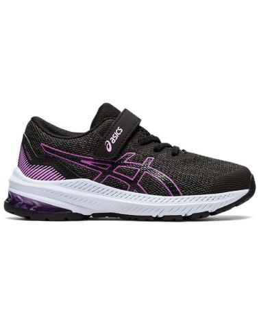 Sneaker für Mädchen ASICS ZAPATILLAS GT-1000 11 PS PARA NINAS EN COLOR NEGRO