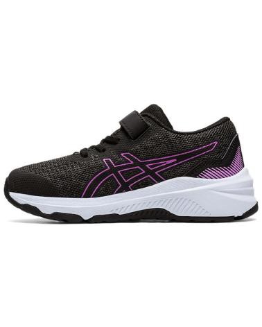 Sneaker für Mädchen ASICS ZAPATILLAS GT-1000 11 PS PARA NINAS EN COLOR NEGRO