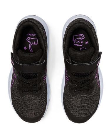 Sneaker für Mädchen ASICS ZAPATILLAS GT-1000 11 PS PARA NINAS EN COLOR NEGRO