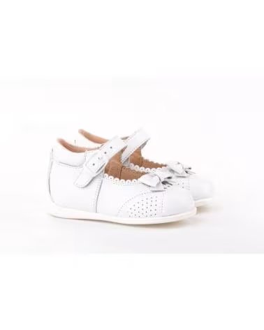 Sabrinas de Menina ANGELITOS MERCEDITA PIEL 615 BLANCO