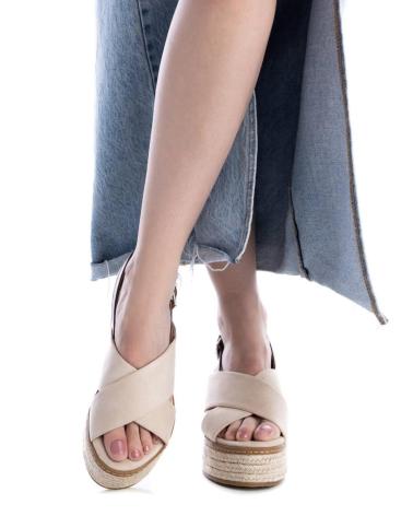 Woman Sandals REFRESH 172579 BEIGE