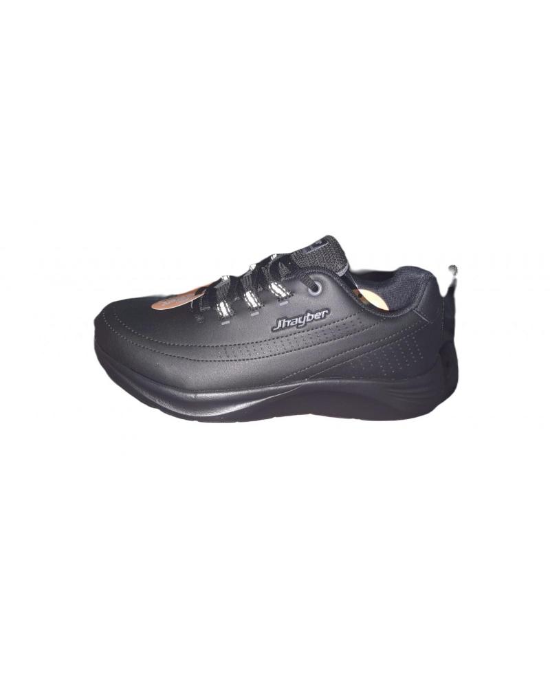 Sapatilhas de Mulher JHAYBER ZAPATILLAS CHEMI NEGRAS PIEL MULTICOLOR