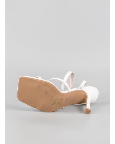 Sandalias-De-Mujer-KESLEM-SANDALIAS-EN-COLOR--PARA-MUJER-BLANCO