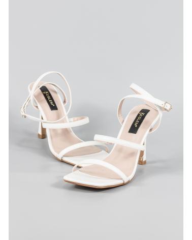 Sandalias-De-Mujer-KESLEM-SANDALIAS-EN-COLOR--PARA-MUJER-BLANCO