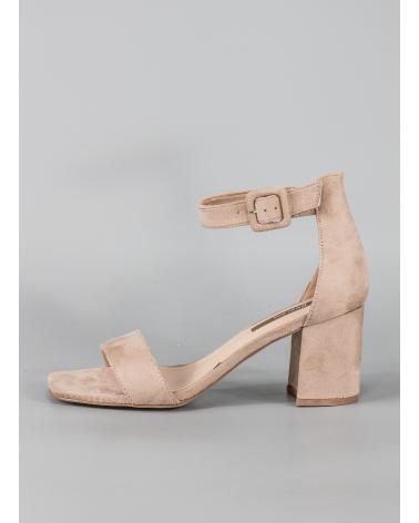 Sandálias de Mulher KESLEM SANDALIAS EN COLOR  PARA MUJER BEIGE