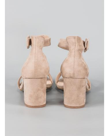 Sandálias de Mulher KESLEM SANDALIAS EN COLOR  PARA MUJER BEIGE