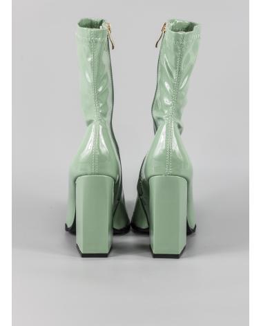 Botas de Mujer KESLEM BOTINES EN COLOR  PARA MUJER VERDE