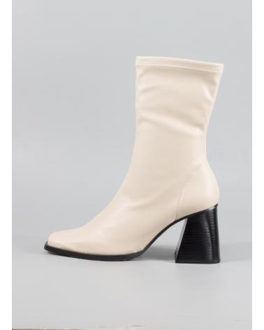 Boots für Damen ANGEL ALARCON BOTAS EN COLOR  PARA MUJER BEIGE