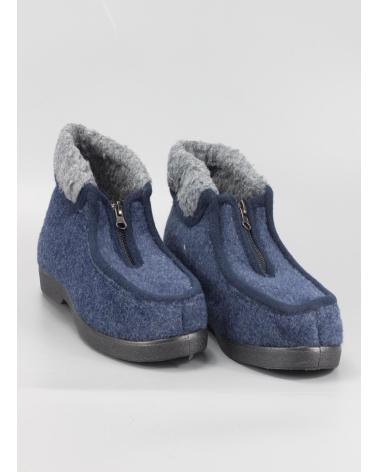 Botines-De-Hombre-KESLEM-ZAPATILLAS-CASA-EN-COLOR--PARA-HOMBRE-MARINO