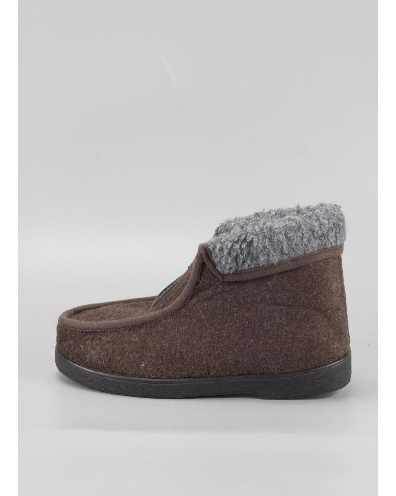 Botines-De-Hombre-KESLEM-ZAPATILLAS-CASA-EN-COLOR--PARA-HOMBRE-MARRON