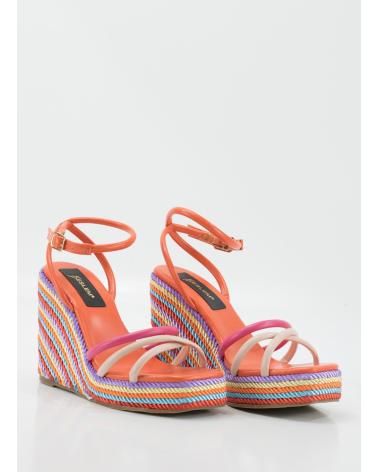Sandalias-De-Mujer-KESLEM-SANDALIAS-CAMBEL-NARANJA