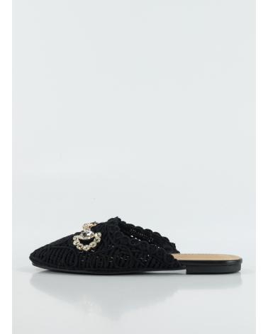 Woman Sandals KESLEM SANDALIA MULES NEGRO