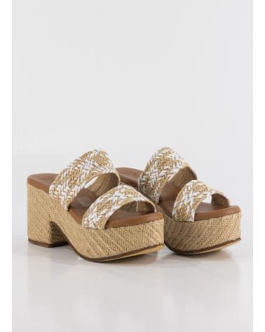 Sandalias de Mujer KESLEM SANDALIA SERIFOS BLANCO