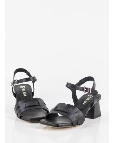 Sandalias-De-Mujer-KESLEM-SANDALIAS-EN-COLOR--PARA-NEGRO