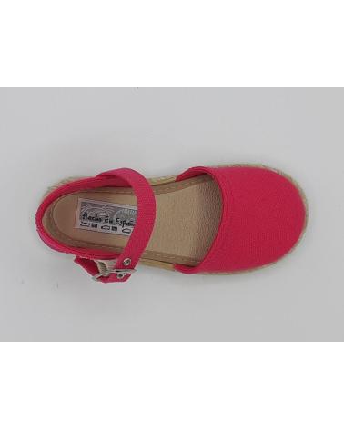 Sandali per Bambina CALZADOMANIA LONA NINA ESPARTO FUXIA