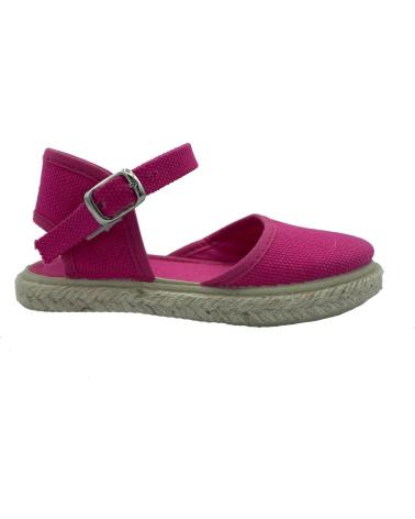 Sandali per Bambina CALZADOMANIA LONA NINA ESPARTO FUXIA