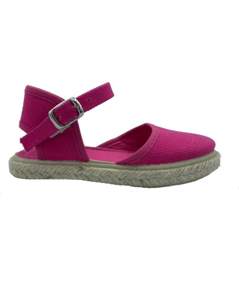 Sandali per Bambina CALZADOMANIA LONA NINA ESPARTO FUXIA