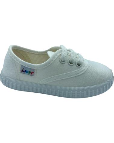 Sportivo-De-Niña-JAVER-ZAPATILLA-LONA-CORDON-BLANCO