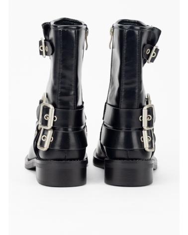 Botines de Mujer KESLEM BIKERS MISURI NEGRO