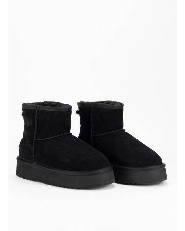 Botas de Mujer KESLEM BOTINES EN COLOR PARA NEGRO