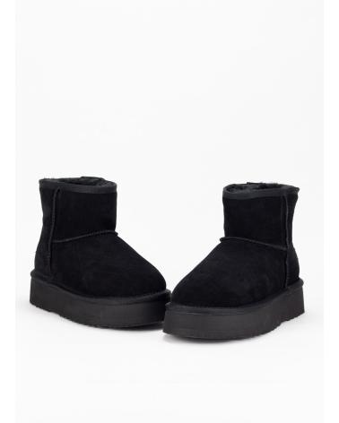Botas de Mujer KESLEM BOTINES EN COLOR PARA NEGRO