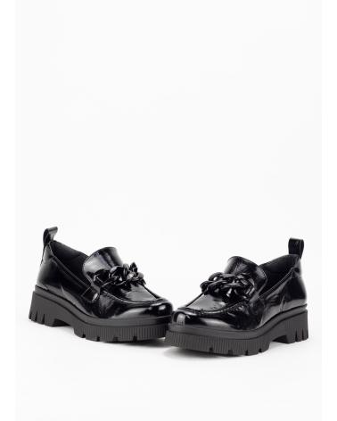 Halbschuhe für Damen KESLEM MOCASINES ORAGEN NEGRO