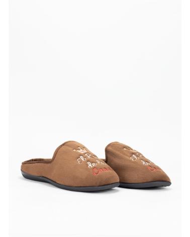 Hausschuhe für Herren KESLEM ZAPATILLAS CASA EN COLOR PARA MARRON